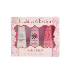 CRABTREE & EVELYN multi 3pk Assorted Hand Therapy Creams